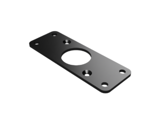 Existing-V2-Upgrade-panel-mount Charger v3 - Adapter to use existing V2 panel mount cutout